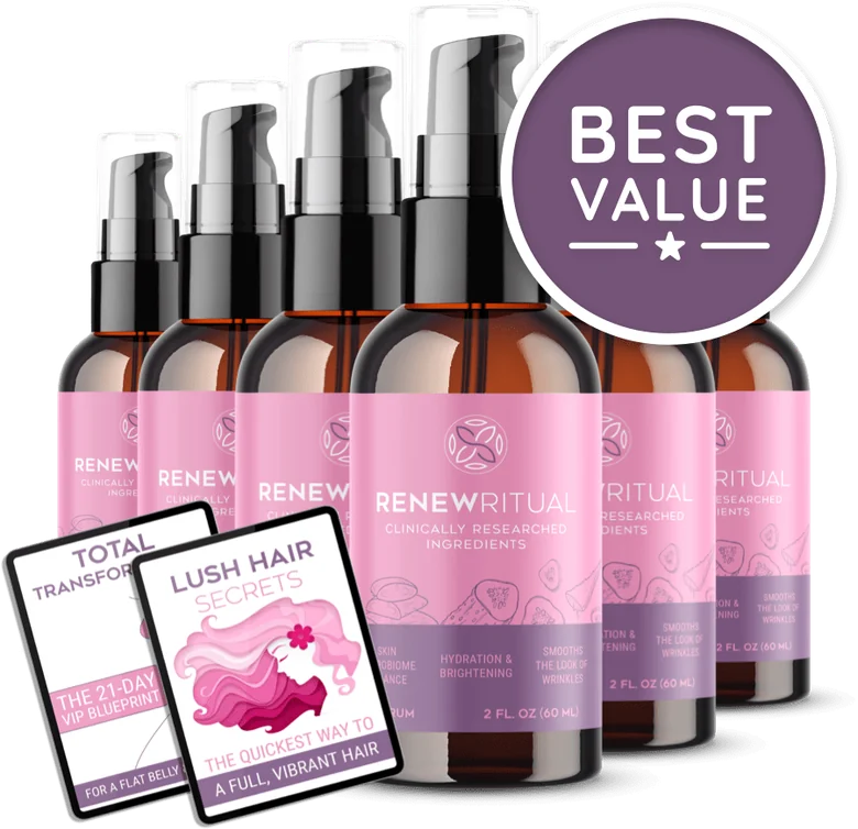 RenewRitual 6 Bottles package